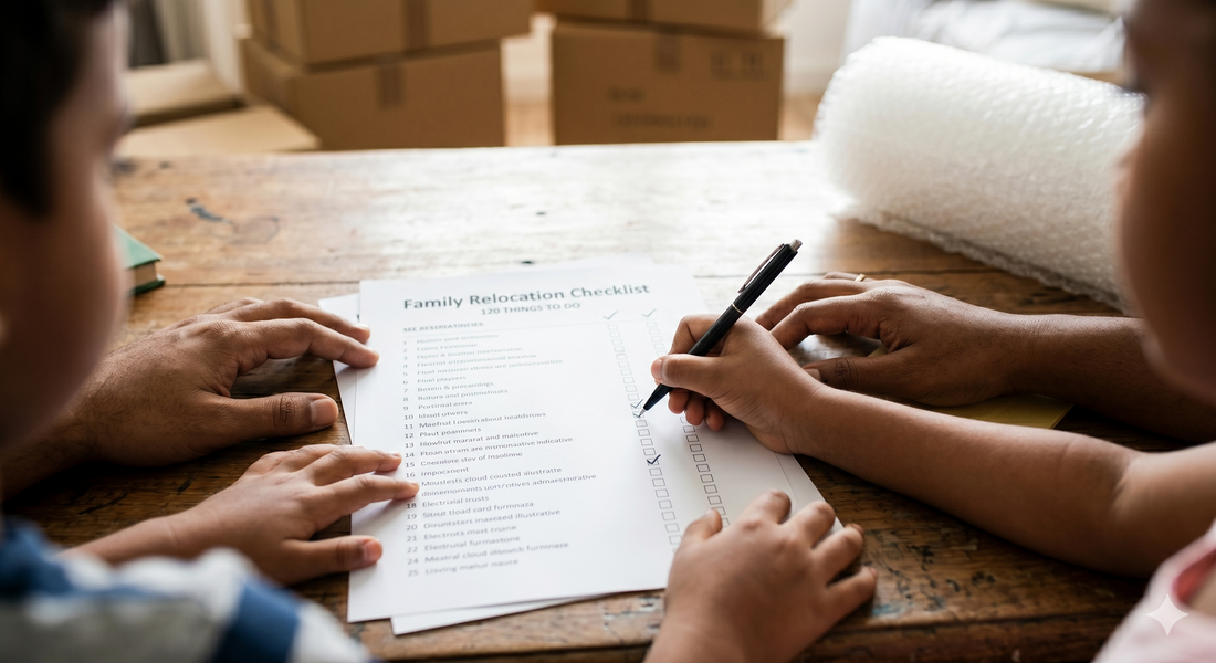 Family relocation checklist: 120 things to do before, during, and after your move